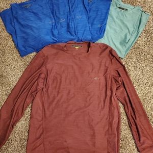 Greg Norman long sleeve cooling shirts.